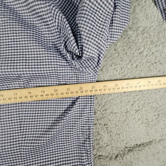 Eton‎ Shirt Mens XL Contemporary Blue Check Button Down Collared Preppy Career - Picture 11 of 11